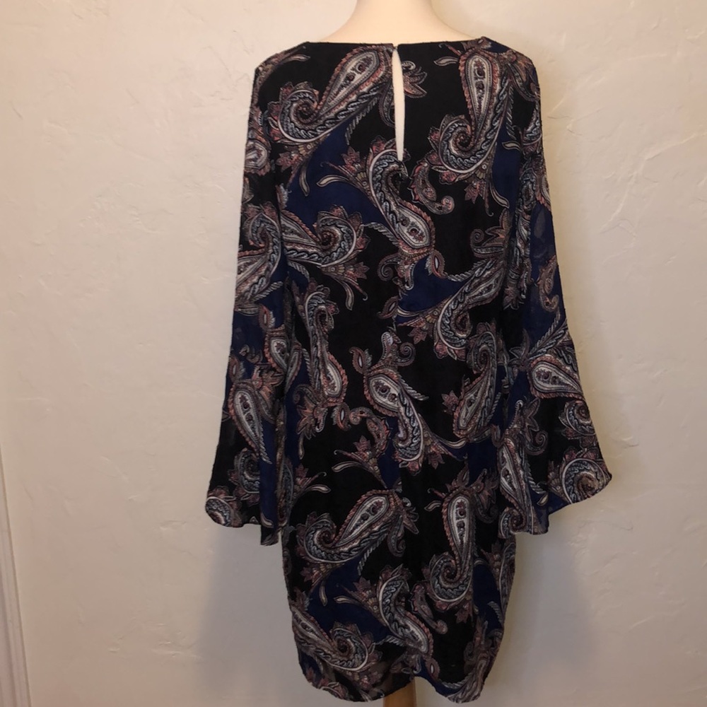 White House Black Market Navy and Black Dress 10 - Picture 4 of 6